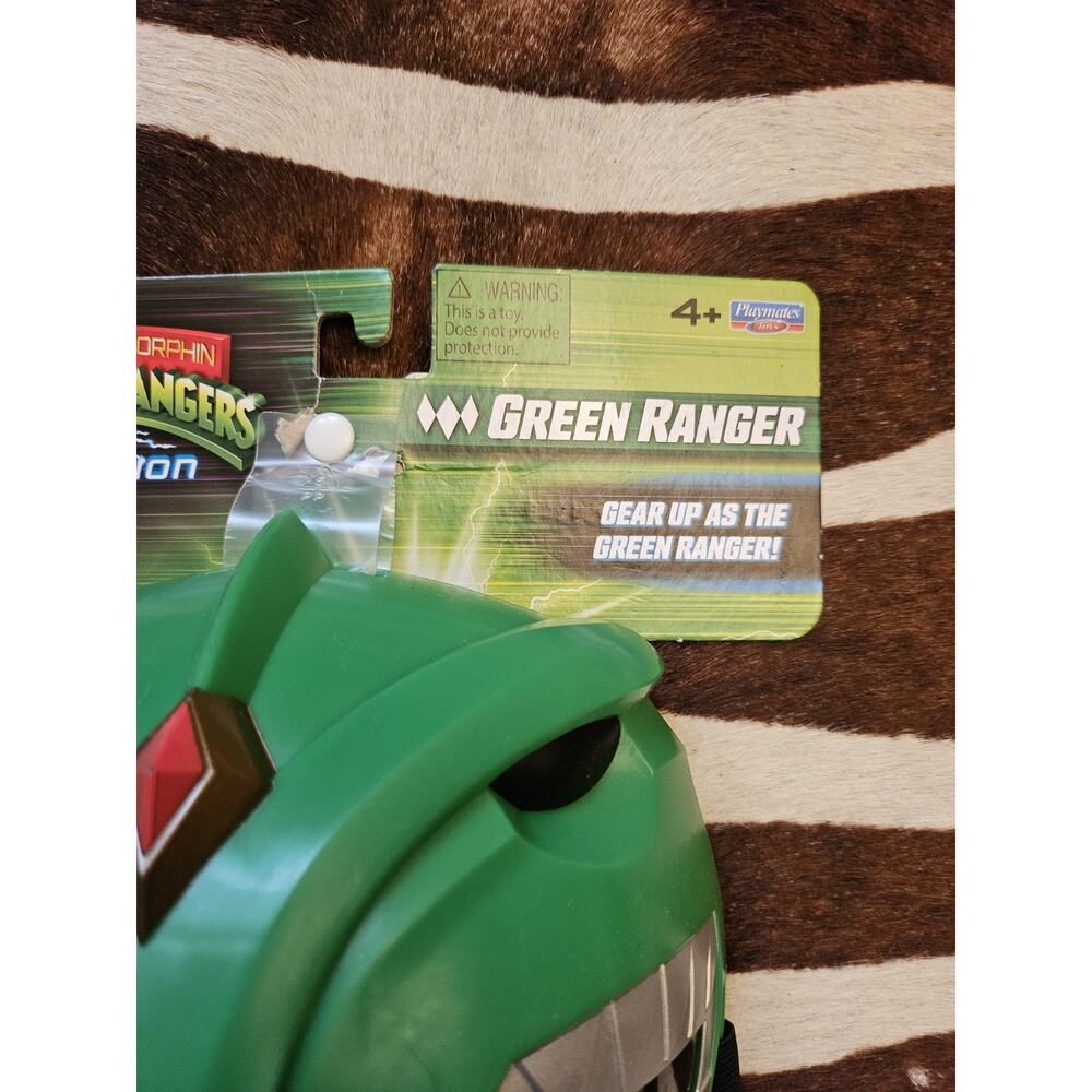 Power Rangers Mighty Morphin Re-Ignition Green Ranger Mask - Picture 4 of 5